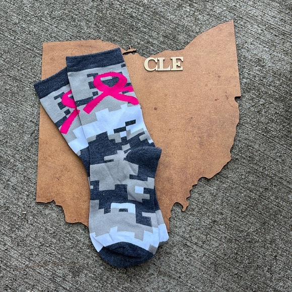Cancer Awareness Socks - Picture 1 of 8